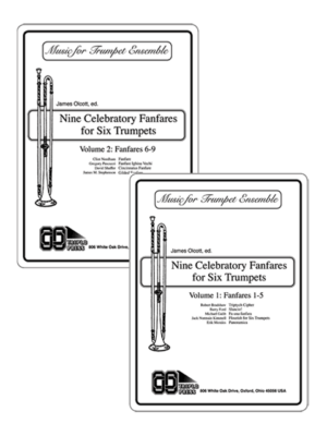 Nine Celebratory Fanfares for Six Trumpets, Complete