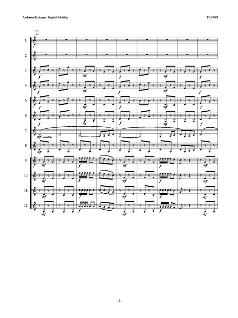 Bugler's Holiday - Image 3