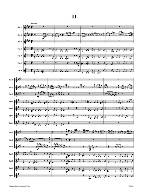 Concerto for Three Piccolo Trumpets - Image 4