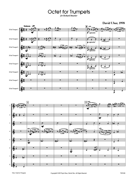 Octet for Trumpets - Image 2