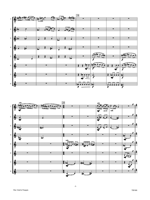 Octet for Trumpets - Image 3