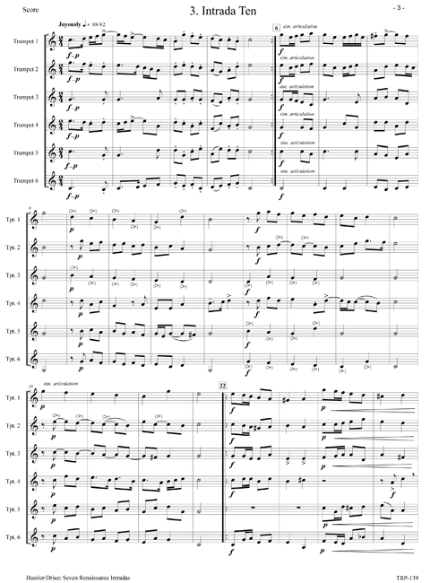 Seven Renaissance Intradas - Image 4