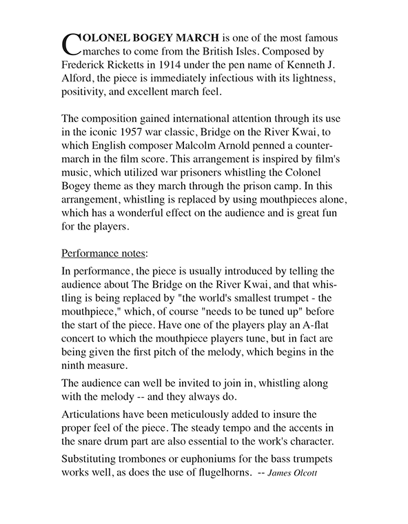 Colonel Bogey March - Image 2