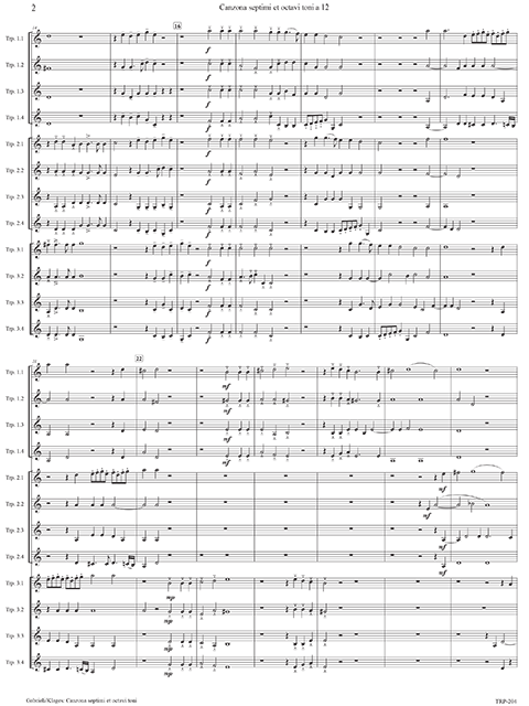 Canzona septimi et octavi toni a 12 - Image 3