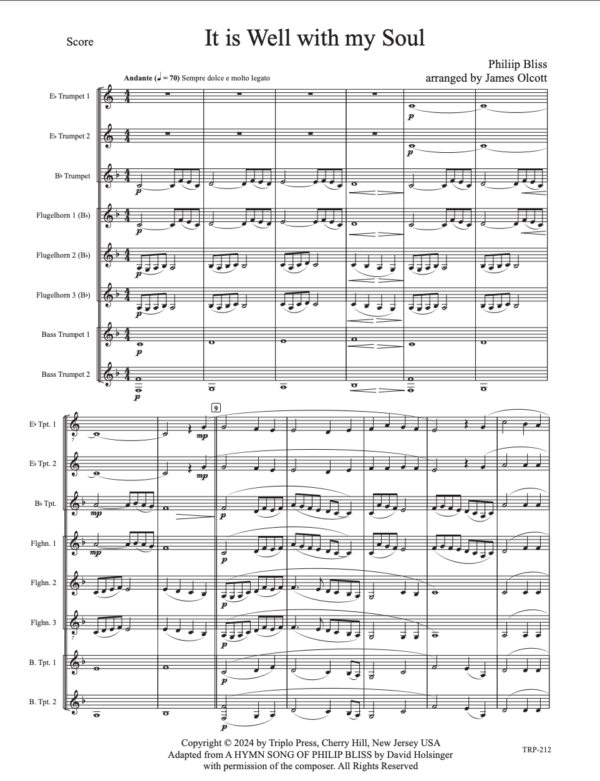 It Is Well With My Soul/On a Hymnsong of Philip Bliss - Image 3