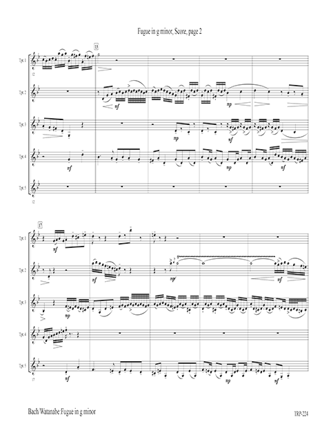 Little Fugue in g minor - Image 4