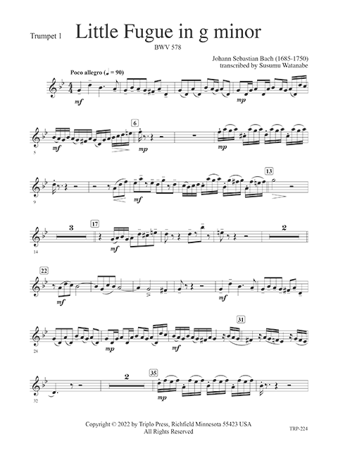 Little Fugue in g minor - Image 6